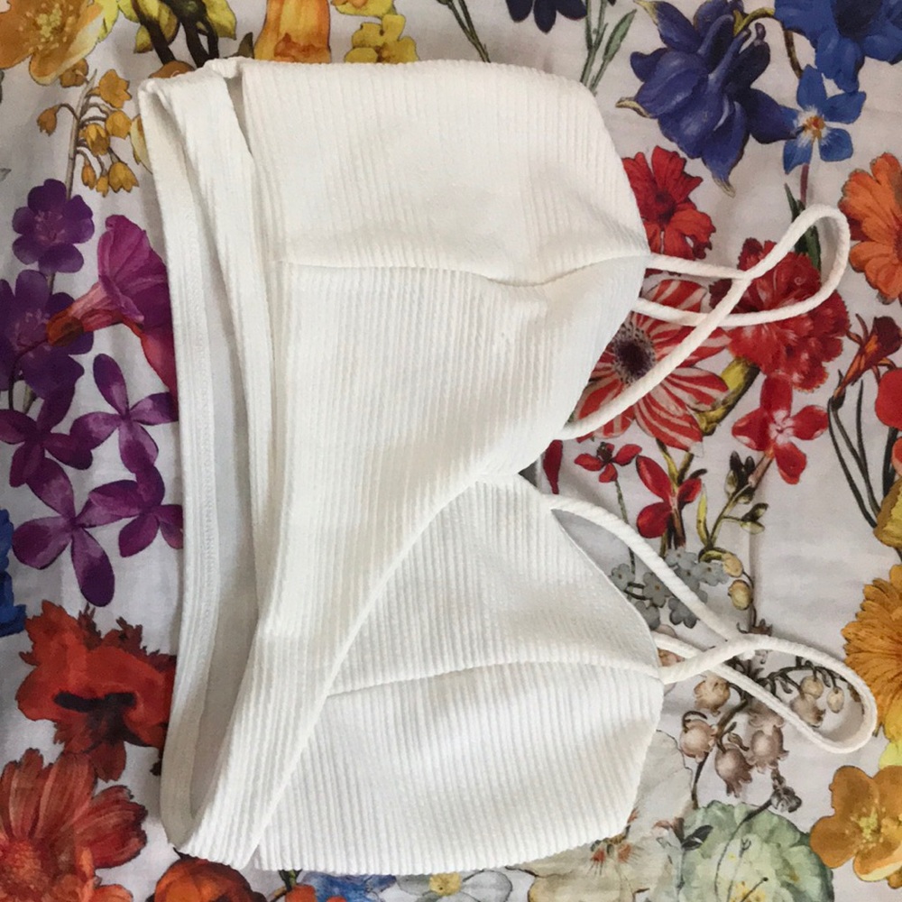 White Crop Top